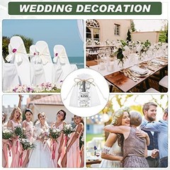 Wedding Kissing Bells Bulk Party Favors – Mini Bells with Organza Bags & Cards (