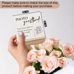 WEDDING GUESTBOOK DESK DECOR WEDDING GUEST BOOK SIGN WOOD PLAQUE GUEST BOOK SIGN