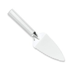 R120 Cutlery Serrated Pie Server 4.13×2.38 Inch Stainless Face Silver