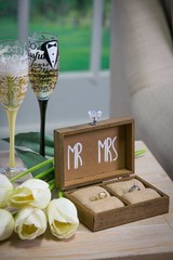 Cypress Home Wedding Decor “and Then Two Become One” Mr. and Mrs. Wo