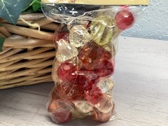 Decorative Fall Accents Faceted Acrylic Sparkling Gems Table Decor