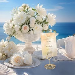 30PCS Table Number Holders Place Card Holder – Photo Holders for Tables, Cards