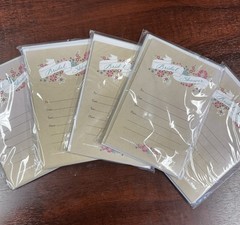Hallmark Bridal Shower Invitations 10ct Fill-In w/ Envelopes Beige NCW8882
