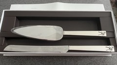 Vera Wang “Love Knots” Cake & Trowel Set / Cake Serving Set