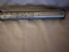 Vintage Embossed Pewter Wedding Keepsakes Certificate Holder Brand