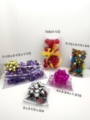 24-1500 pcs Plastic PVC Pillow Box Party Wedding Favor Retail Packaging Display