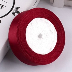 25mm Width Premium Satin Ribbon For Gift Wrapping Multicoloured 22 Metres Rolls