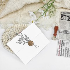 YINUOYOUJIA 50 Packs White A7 Envelopes, 5×7 Envelopes for 50pack,