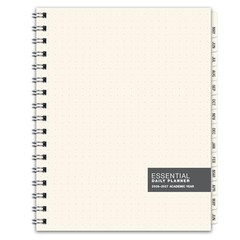 ESSENTIAL 2026-2027 Monthly & Weekly Planner with Tabs, 7″x9″: 14 7″ x 9″