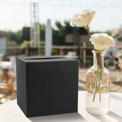Black Card Box Wedding Party Card Box Gift Boxes Collection Receiving Box Holder