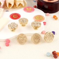 Halloween Christmas Wax Seal Stamp Heads Removable Sealing Brass Stamp Heads