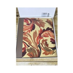 Hallmark Photo Album Feather Motif Autumn Colors Memories Scrapbook with Box