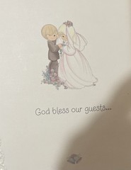 Hallmark Precious Moments Wedding Guests Sign In Album & Pen / New Unused 2004