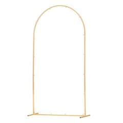 VEVOR Arch Backdrop Stand Metal Arch Backdrop Stand 7.2 x 4 ft for Wedding Party