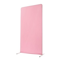 1*2m Wedding Backdrop Stand, Backdrop Frame, Backdrop Stand W/ Pink Cloth Cover