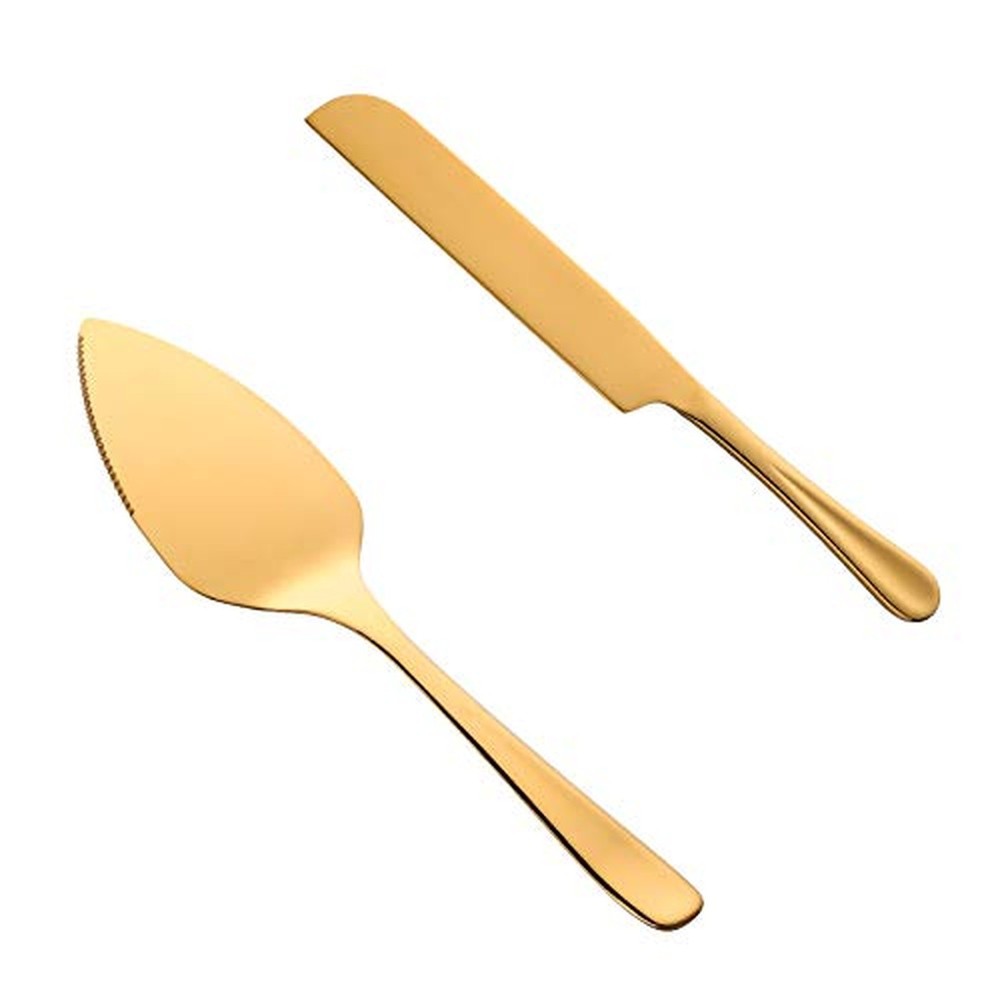 Wedding Cake Pastry Server Set, 304 Stainless Steel Silver Spatula Baking Too…