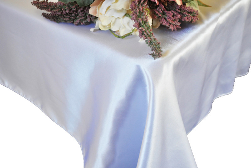 15 Rectangular 60″ X 126″ Satin Tablecloths Wholesale Banquet Seamless Overlays