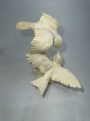 Lot Of 6 VTG 1976 WILTON WEDDING CAKE TOPPER LOVE BIRDS IN A TREE 1002-206