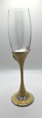 LUXURY Wedding Toasting Champagne Glass Flute DETAILED TUXEDO BOW TIE Cloisonne
