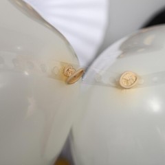 White and Blue Balloon Arch Decorations Tools Kit Set Wedding Party Decorations