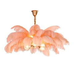 Peach Blush Pink 100 Pieces Ostrich Feather 12-14 inches Wedding Centerpiece
