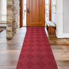 Runner Rugs 2FTx6FT Indoor Outdoor Hallway Runner Rubber Backing Non-Slip Car…