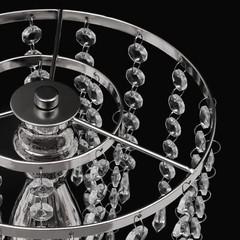 10Pcs Silver Crystal Flower Stands – 21.7in Wedding Table Centerpieces