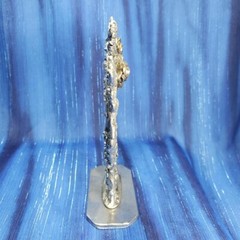 Rose Heart Wedding Cake Topper Pewter Figurine Fellowship Foundry US Made *NEW*