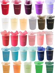 100/200/300 yard TULLE Roll Spool 6″ Tutu Wedding Gift Craft Bow Decoration