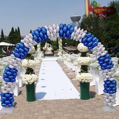 White Balloon Arch STAND Kits 19 ft Birthday Party Wedding Decorations Supplies