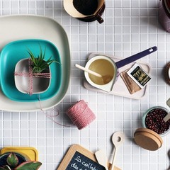 Ekobo Side Plate Set Of 4 7 Bpa-Free Eco-Composite And Durable Dessert Or Snack