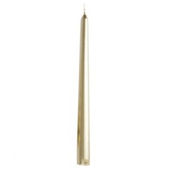 12 Gold Premium 10″ Taper Candles Unscented Dinner Party Wedding Decorations