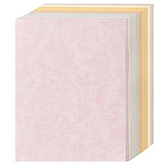 Parchment Paper – 8.5” x 11” Letter Size 8.5x11inch/70Sheets, 10 Mixed Colors