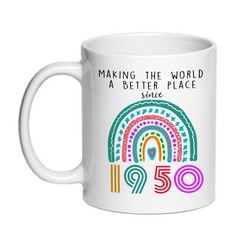 76th Birthday Gifts for Women Men Coffee Mugs,Gifts for 76 Year Old Woman,195…