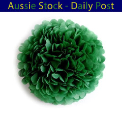 Pom Poms Tissue Paper Pompoms Wedding Baby Shower Birthday Party 6″-10″ 5pcs