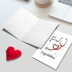 Ogeby Cute Nurse Graduation Card Gifts, Lovely RN Graduation Greeting Card, Y…
