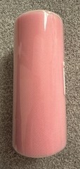 NEW 6″x 25 Yards Premium Tulle Fabric Spool in Light Pink