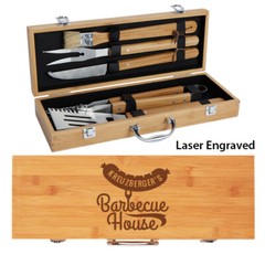 Personalized BBQ Set, Grill Gift Set, Father’s Day Gift, Grilling Tools, BBQ Set