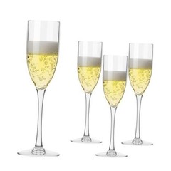 16 count Acrylic Champagne Flutes, 5 Oz Unbreakable Goblet Glasses Transparent