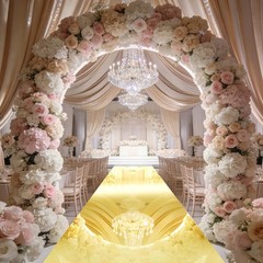 3.3×32.8ft Mirror Rug Aisle Runner for Wedding,Double Sided Bright Reflective…