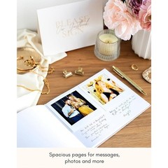 Elegant Wedding Guestbook Polaroid Keepsake Durable Eco-Friendly Signature Book