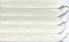 Shimmering White Sealing Wax (with wick), 5 Sticks – Make Beautiful Wax Seals!