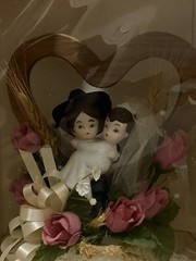 DeGroot’s Glasserie Of Texas Cowboy Wedding Cake Topper Country & Western Couple