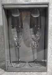 Studio, His And Hers 8 Oz Toasting Glasses New In Box.