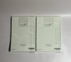 Vera Wang Fine Papers 12 BLANK Tented Table Number Cards Lot of (2) NEW