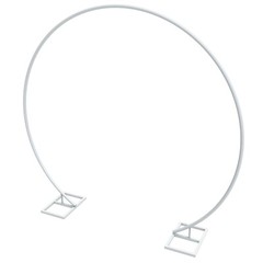 Large Round Arch Backdrop Stand Metal Wrought Iron Circle Wedding Background New