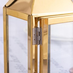 8″ tall Metal Lantern Candle Holder Wedding Party Home Centerpiece Decorations