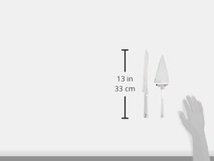 Lenox True Love 2 Piece Dessert Set Silverplate Cake Knife and Server Gift