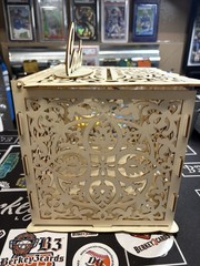 DIY Wedding Card Box with Lock 9.8”(L) 7.8”(W) 7.2”(H)