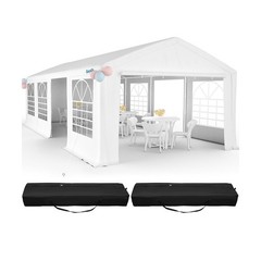 Quictent 13x26ft Party Tent Heavy Duty Outdoor Gazebo White Party Wedding Ten…